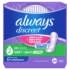 always discreet very light liners front image