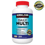 Daily Multi Vitamins & Minerals 500 Tablets Kirkland Signature - Image 2