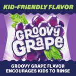ACT Kids Anti-Cavity Fluoride Rinse Groovy Grape with Fuoride & Exact Dosage Meter, 16.89 Ounce - Image 3