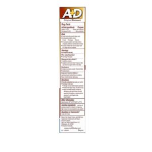 A&D Diaper Rash Ointment and Skin Protectant (Original -1.5 ounces, Pack of 2) - Image 3