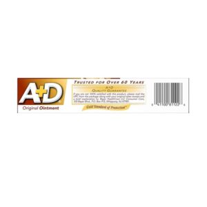 A&D Diaper Rash Ointment and Skin Protectant (Original -1.5 ounces, Pack of 2) - Image 5