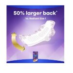 Always Radiant, Size 4, Overnight Sanitary Pads With Wings, Scented, 20 Count - Image 5