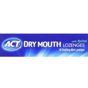 Act Dry Mouth Mint Lozeng Size 18ct (Pack of 1) - Image 2