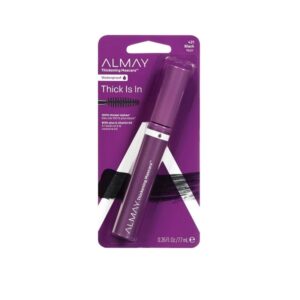 Almay One Coat Thickening Waterproof Mascara, Black [421] 0.26 Fl oz - Image 1