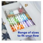 Always Maxi Size 4 Feminine Pads without Wings Overnight Absorbency Unscented 28 Count - Image 3