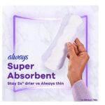 Always Dailies Extra Protection Long Liners, 92 Count - Image 3