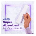 Always Incredibly Thin Regular Daily Liners wrapped 120 Count Pack of 2 - Image 3