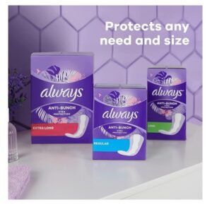 Always Incredibly Thin Regular Daily Liners wrapped 120 Count Pack of 2 - Image 5