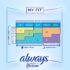 Always Infinity Size 1 Regular Pads With Wings Unscented – 50 Count - Image 4