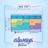 Always Infinity Feminine Pads Size 2 Regular With Wings Unscented – 46 Count - Image 4