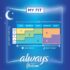 Always Infinity FlexFoam Overnight Pads – Size 4, Unscented (38 Count) - Image 5