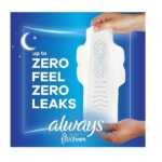 Always Infinity Feminine Pads with Wings for Women, Size 5, Extra Heavy Overnight, Unscented, 22 Count - Pack of 3 (66 Count Total) - Image 2