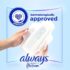 Always Infinity FlexFoam Pads with Wings – Heavy Flow, Size 2, Unscented (32 Count) - Image 5