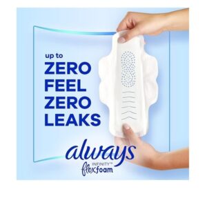 Always Infinity Pads With Wings, Regular Absorbency , 36 count , Pack of 2 - Image 2