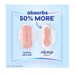 Always Infinity Pads With Wings, Regular Absorbency , 36 count , Pack of 2 - Image 3
