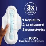 Always Maxi Overnight Pads with Wings, Size 4, Overnight, Unscented, 84 CT - Image 2