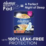 Always Maxi Overnight Pads with Wings, Size 4, Overnight, Unscented, 84 CT - Image 5