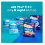 Always Maxi Overnight W/Flexi-Wings Unscented Pads , 33 Count - Image 4