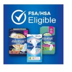 Always Maxi Unscented Pads without Wings Regular 48 Count - Image 7