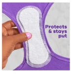 Always Pantiliner Thin Regular Wrapped Unscented 120 (Count pack of 1) - Image 2