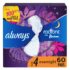 Always Radiant pads size 4 overnight scented FlexFoam 22 count front packaging printed design india