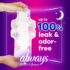 Always Radiant FlexFoam Overnight Pads – Size 4, Lightly Scented (22 Count) - Image 2