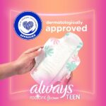 Always Totally Teen Always Radiant Infinity Pads, 14 Count - Image 3