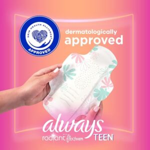 Always Totally Teen Always Radiant Infinity Pads, 14 Count - Image 3