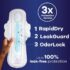 Always Ultra Thin Overnight Pads – Extra Heavy, Size 5, Unscented (24 Count) - Image 2