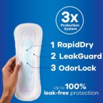 Always Ultra Thin Size 2 Feminine Pads without Wings, Super Absorbency, Unscented, 40 Count - Pack of 3 (120 Total Count) (Packaging May Vary) - Image 2