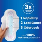 Always Ultra Thin Super Pads, With Wings, 58 Count - Image 2