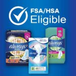 Always Ultra Thin Super Pads, With Wings, 58 Count - Image 8