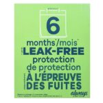 Always Ultra Thin Unscented Pads with Wings Long/Super 88 Count - Image 2