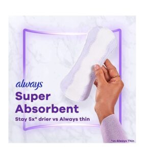 Always Xtra Protection Daily Liners, Regular, 100 Count - Image 3