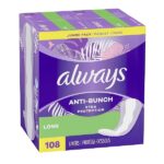 Always Xtra Protection Long Daily Liners Unscented 108 Count - Image 2