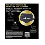 Always ZZZs Overnight Disposable Period Underwear for Women, Size S/M, Black Period Panties, Leakproof, 7 Count, Pack of 2 (14 Count Total) - Image 2