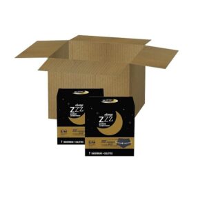 Always ZZZs Overnight Disposable Period Underwear for Women, Size S/M, Black Period Panties, Leakproof, 7 Count, Pack of 2 (14 Count Total) - Image 3