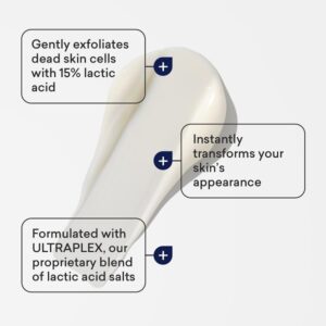 AmLactin Rapid Relief Restoring Lotion + Ceramides | 24-Hr Dry Skin Relief | Powerful Alpha-Hydroxy Therapy Gently Exfoliates | Lactic Acid (AHA) Restores Rough Flaky Dry Skin | Paraben-Free 7.9 oz. - Image 3