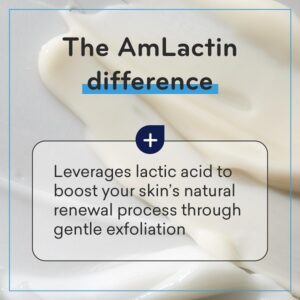 AmLactin Rapid Relief Restoring Lotion + Ceramides | 24-Hr Dry Skin Relief | Powerful Alpha-Hydroxy Therapy Gently Exfoliates | Lactic Acid (AHA) Restores Rough Flaky Dry Skin | Paraben-Free 7.9 oz. - Image 4