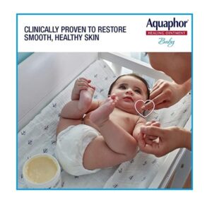 Aquaphor Baby Healing Ointment - For Chapped Skin, Diaper Rash and Minor Scratches - 7 oz. Tube - Image 3