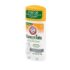 Arm & Hammer Essentials unscented natural deodorant stick free of aluminum and parabens for daily protection.