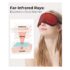 Aroma Season Heated Eye Mask, USB Steam Warm Compress For Puffy Eyes, Warm Therapeutic Treatment For Dry Eye, Chalazion, Blepharitis, Stye (Black) - Image 3