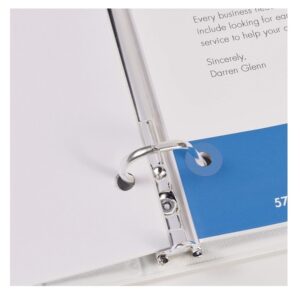 Avery Clear Self-Adhesive Reinforcement Labels, 0.25 inch Round, Pack of 1000 (5722) - Image 4