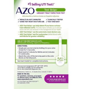 Ayur Azo Urinary Tract Infection Test Strips - 3-Count Box - Image 2