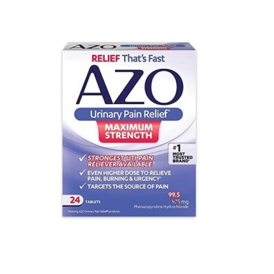 Azo Urinary Pain Relief Max Strength 24 count Tablets