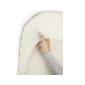 Babybjorn Fitted Sheet For Cradle, White - Image 4
