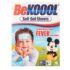 Be koool Soft Gel Sheets Kids Size: 4 CT