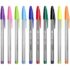 BIC Cristal Multicolour Ballpoint Pens Wide Point (1.6 mm) - Assorted Colours, Pack of 15 - Image 4