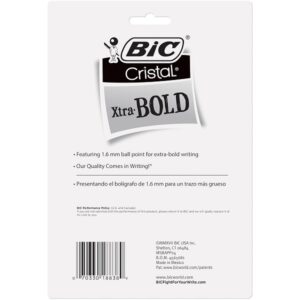 BIC Cristal Xtra Bold Fashion Ballpoint Pen (1.6 mm), 24-Count - Image 2