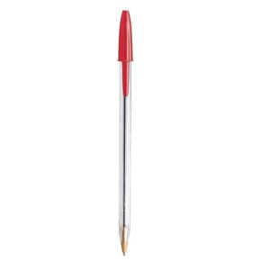 BIC Cristal Xtra Smooth Ball Pen, Medium Point (1.0 mm), Red, 10-Count - Image 2